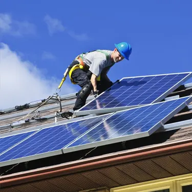 Changement de panneaux solaires